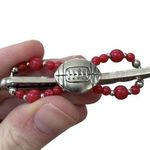 Lilla Rose Flexi Clip Red Football XS Photo 0