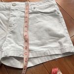 Paige  Women's White Denim Shorts size 31” Photo 7