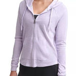 Calvin Klein  Women's‎ Waffle knit Light Purple  Zip Hoodie 2X Photo 0