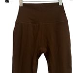 Set Active  Women’s LuxeForm Dark Brown SculptFlex Athletic Workout Leggings Photo 3