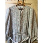 Jonathan Martin Vintage 80s metallic confetti pattern Belted 3/4Sleeve Dress Sz6 Photo 8