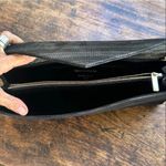 Giorgio Armani  leather clutch with magnetic closure. Interior: silk. Never worn. Photo 7