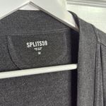 Splits59 Suzan Fleece Gray Cardigan W1653 Sz M Photo 5