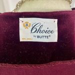 Union Made in USA 1970s Whimsygoth Burgundy Velvet Embroidered Blazer Jacket S M Red Size M Photo 5