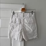 MOTHER Denim Shorts White Size 24 Photo 1