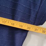 Ellen Tracy  Navy Textured Tee Photo 4