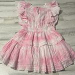 Love Shack Fancy Natasha Short Sleeve Eyelet Mini Dress Size XS Photo 2