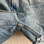 ZARA  Women’s Light Wash‎ Denim Distressed Jean Shorts Size 8 Photo 7