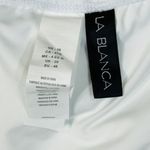 La Blanca SZ 16 Linea Costa Swim Bikini Bottoms Lined Foldover Waist White New Photo 3