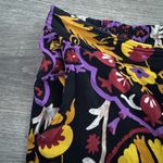 Haute Hippie  Yellow and Purple Flare Casual Pants Photo 2