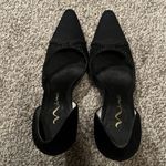 Nina  Black Pointed Toe Dressy Heels Women’s Size 6.5 Photo 7