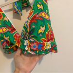 Boden Multicolor Paisley Padded Halter Bikini Top 10 Green Photo 2