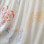 PacSun PacDun LA Hearts Smocked Vacation Print Mini Skirt White Graphic Photo 4