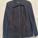 Basler Denim women's Jacket Size 36 Blue full zipper Photo 0