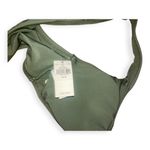 Aerie  Womens Olive Green Wide Strap Scoop Bikini Swim Top Photo 6