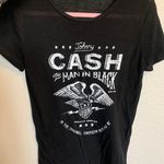 Johnny Cash Graphic Tee Black Size M Photo 0