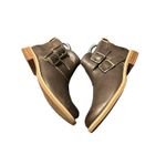 Timberland Womans  Leather Savin Hill Anti-fatigue‎ footbed Brown Ankle Boot 6 Photo 3