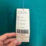 Sweaty Betty NWT - Tie Side Yoga Long Sleeve Top Wave Green Athleisure Workout Photo 7