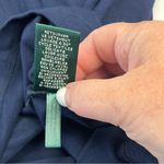 Ralph Lauren Lauren  Equestrian Bridle Print Scarf Blue Gold Top Petite Small Photo 3