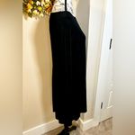 Flax by Engelhart Slinky Knit Bateau Neck Long Sleeves Black Tunic Dress Sz M Photo 4