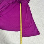 Tanya Taylor  Size 12 Purple Elegant Ruched Cut Out Side Slit Nami Gown Dress Photo 15