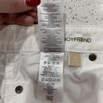 Michael Kors  Size 4 Boyfriend Jeans Distressed Cropped Mid Rise White Women’s Photo 6