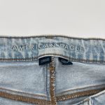 American Eagle  AE Mom STRIGID Jean High Rise Women’s Sz 4 Short (Light Wash) Photo 5