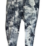 Soma  WKND leggings Leggings watercolor NEW XL high rise crop pull on stretch Photo 0