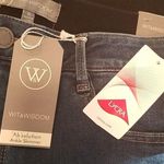 💕WIT & WISDOM💕 'Ab'Solution Ankle Skinny Jeans ~ Mid Blue Vintage 16 NWT Photo 12