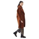Avec Les Filles NWOT  Oversized Faux Fur Coat Penny Lane City Career Women’s M Photo 2