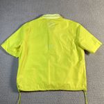 ZARA  x RHUIGI Neon‎ Yellow Windbreaker Jacket Sz S Photo 1