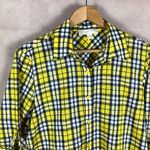 Michael Kors Plaid Tie-Sleeve Button-Down Shirt Petite Medium Photo 3