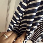 Umgee  Navy White Striped Dress Pockets Sz S.  5048 Photo 3