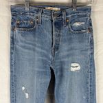 Levi's NWOT  Wedgie Button-Fly Distressed Jeans Size 25 Photo 1