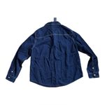 Banana Republic NWT Women’s Quinn Denim Button Down Shirt | Blue | Medium Photo 3