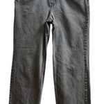 Good American Size 12/31 90s Relaxed Fit Jean 31 Inch Inseam Faded Black Gray Photo 0