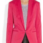 Rag and Bone Hot Pink Hook and Eye Blazer Jacket Photo 0