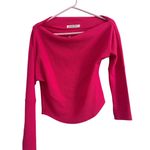 Free People  Hot Pink Off The Shoulder Top Size  XS Photo 0