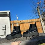 Circus by Sam Edelman CIRCUS NY Women's Brooks Lug Sole Boots. Sz: 9 black business Chelsea chain goth Photo 4