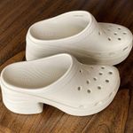 Crocs  Unisex SIREN CLOG in BONE Color SZ WOMEN 10 MENS 8 - Worn Once! Photo 0