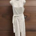 The Limited  Sleeveless Linen‎ Blend White Size 6 Romper Photo 0
