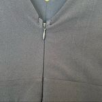 Miami navy blue V neck fit and flare short sleeve lace overlay dress large NEW Photo 4