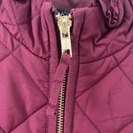 J.Crew  Factory ruffle trim burgundy vest in size Medium Photo 1