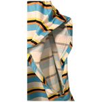 New AFRM Womens Size 3X Jorja Cropped Top Striped Ruched Cap Sleeves Multi Photo 3