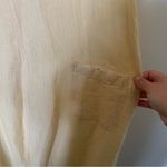 Flax yellow linen maxi dress Photo 5