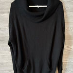 Fate Cowl‎ Neck Tunic Sweater size large Black Photo 0