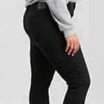 Levi's 711 Jeans Skinny Black Denim Photo 1