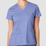 WonderWink WonderFlex Medium blue with pink trim Photo 2