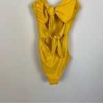 Beach Riot  One Piece Tie Front Swimsuit in Marigold Photo 3