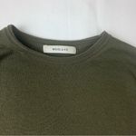 Wool & Co size small Olive green long sleeve shirt wool blend base layer coolmax Photo 2
